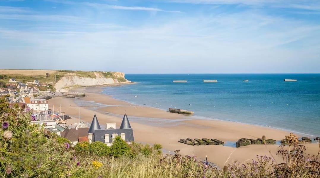 Charmante petite maison de la côte Normande Courseulles-sur-Mer Exterior foto